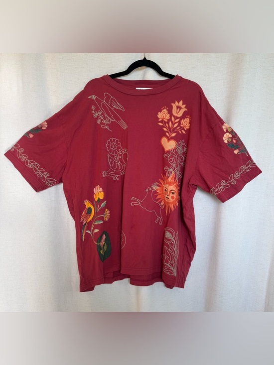 Free People Tops - NWT Free People x Denim and Bone Tellingtales Tee XL